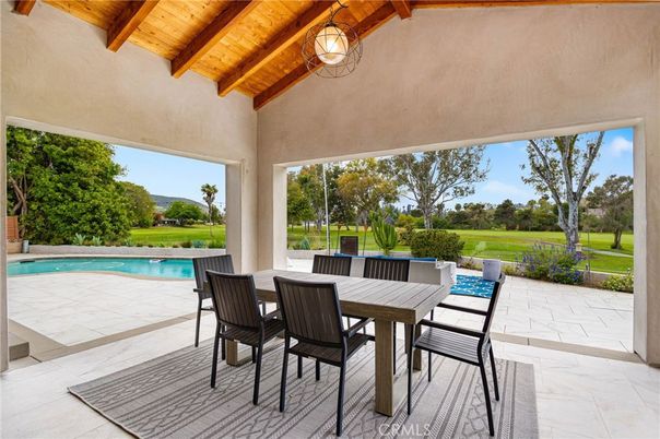 Exterior, Pool, Wooden Beams, Wooden Ceilings