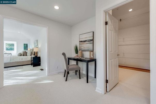Home Office, Interior, Recessed Lighting