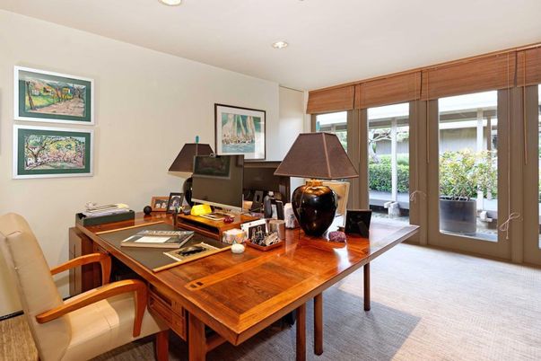 Home Office, Interior, Recessed Lighting
