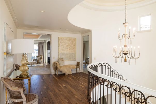Chandelier, Interior, Recessed Lighting, Wood Texture Flooring