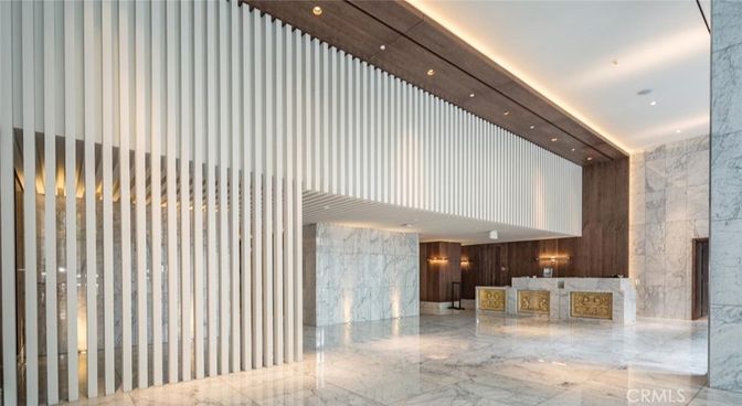 Interior, Marble, Marble Walls, Recessed Lighting, Wooden Walls