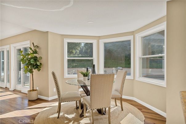 Dining room, Interior, Wood Texture Flooring