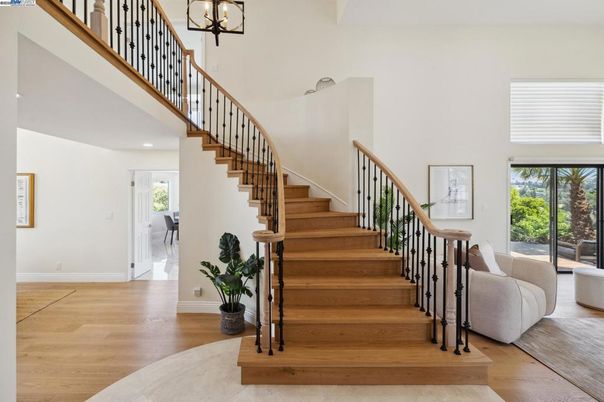 Chandelier, Interior, Recessed Lighting, Wood Texture Flooring