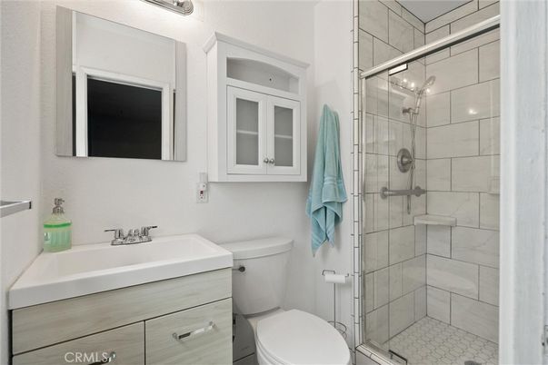 Bathroom, Glass Shower, Interior, Marble Walls