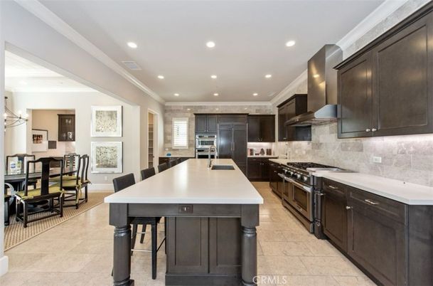 Dining room, Interior, Kitchen, Recessed Lighting, Stainless Steel Appliances