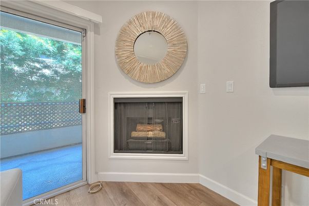 Fireplace, Interior, Wood Texture Flooring