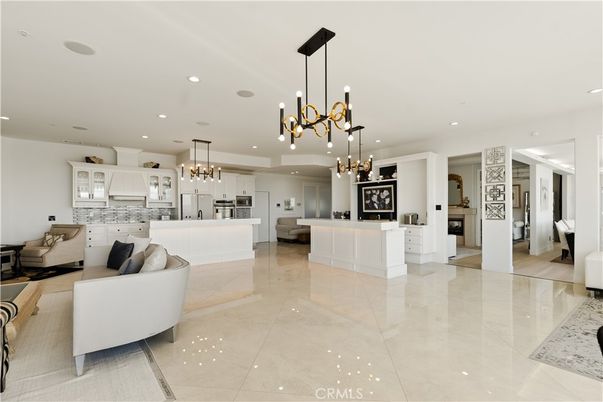 Interior, Kitchen, Living room, Pendant Lights, Recessed Lighting