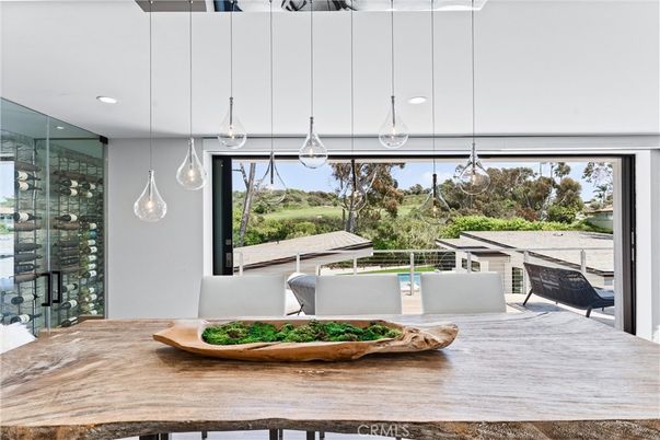 Dining room, Interior, Pendant Lights, Recessed Lighting