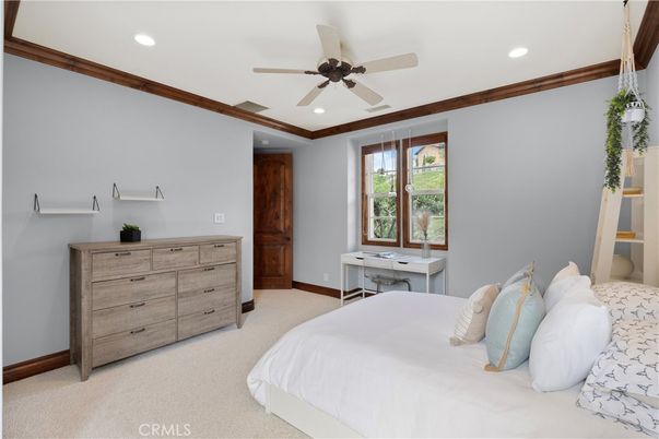 Bedroom, Home Office, Interior, Recessed Lighting