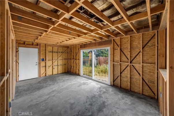 Empty room, Interior, Wooden Beams, Wooden Ceilings, Wooden Walls