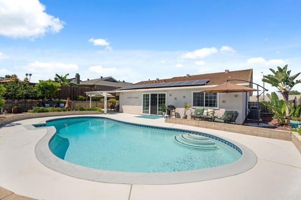 Exterior, Pool, Solar Panels