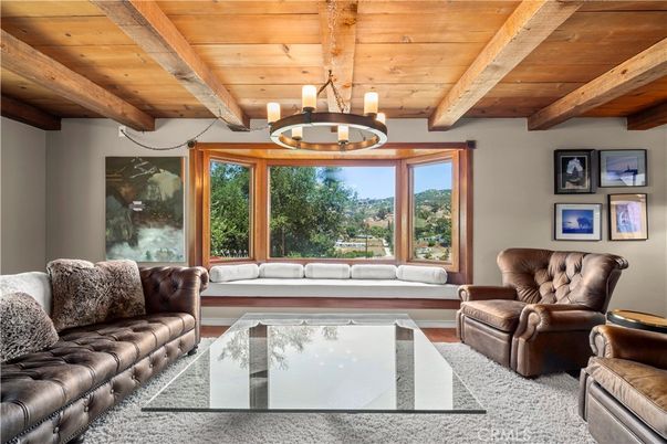 Chandelier, Interior, Living room, Wooden Beams, Wooden Ceilings