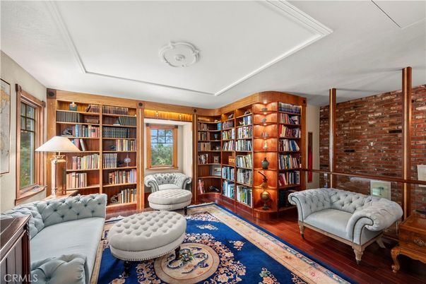 Interior, Stone Walls, Wood Texture Flooring
