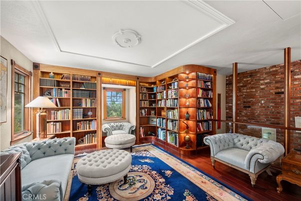 Interior, Stone Walls, Wood Texture Flooring