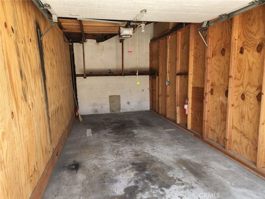Garage, Interior, Wooden Walls