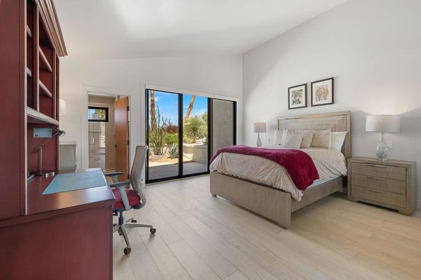 Bedroom, Home Office, Interior, Wood Texture Flooring