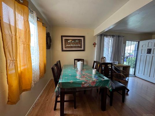 Dining room, Interior, Wood Texture Flooring