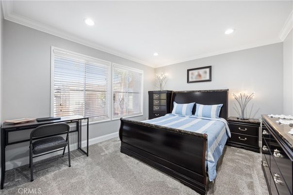 Bedroom, Home Office, Interior, Recessed Lighting