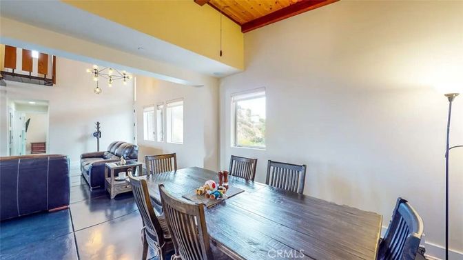 Dining room, Interior, Living room, Wooden Ceilings