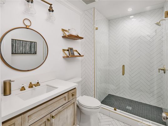 Bathroom, Interior, Recessed Lighting