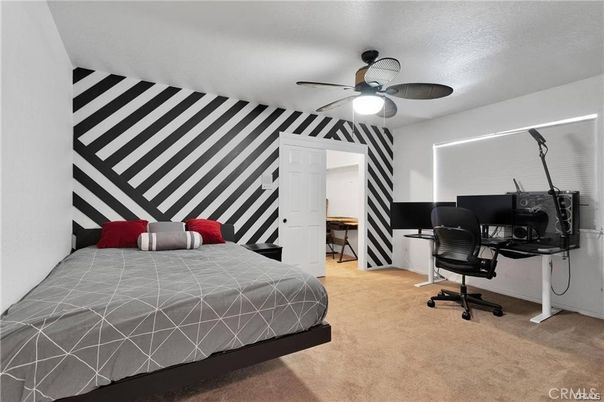 Bedroom, Home Office, Interior
