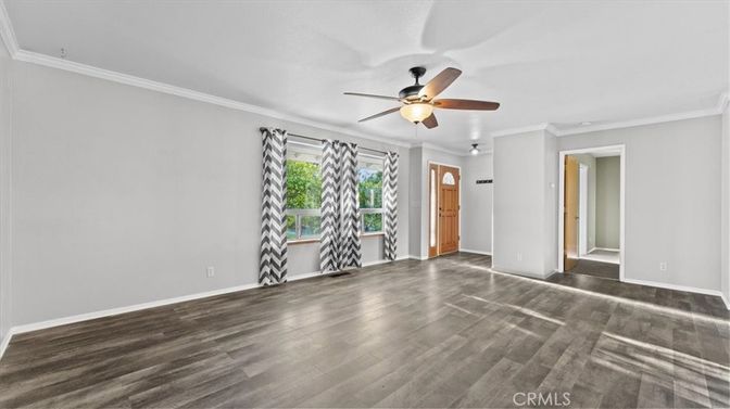 Empty room, Interior, Wood Texture Flooring