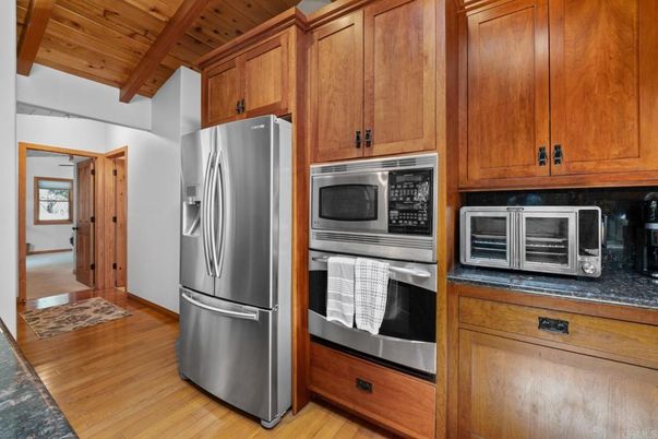 Interior, Kitchen, Wooden Ceilings, Wood Texture Flooring