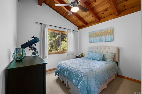 Bedroom, Interior, Wooden Beams, Wooden Ceilings
