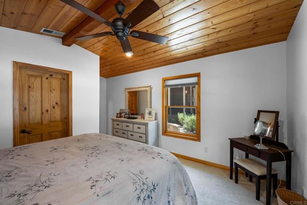 Bedroom, Interior, Recessed Lighting, Wooden Beams, Wooden Ceilings