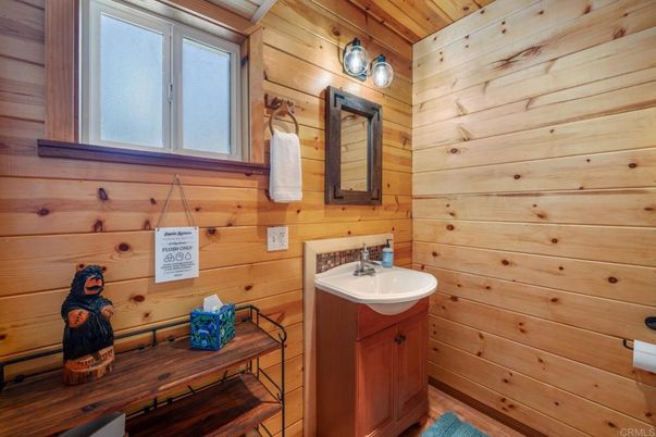 Bathroom, Interior, Wooden Walls