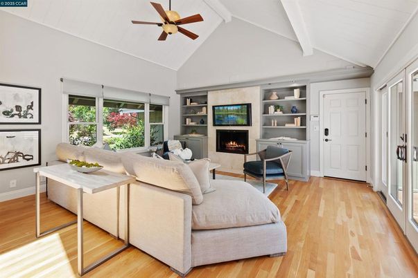 Fireplace, Interior, Living room, Wood Texture Flooring