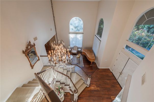 Chandelier, Interior, Wood Texture Flooring