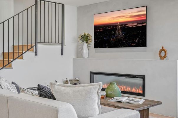 Fireplace, Interior, Living room