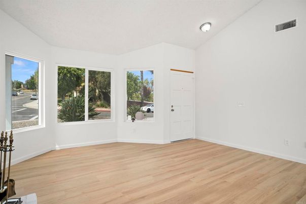 Empty room, Interior, Wood Texture Flooring