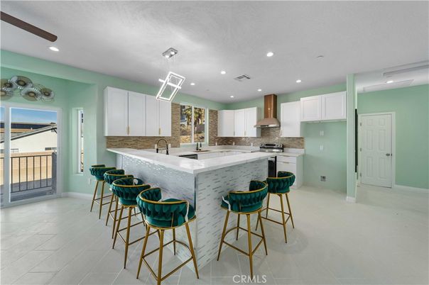 Interior, Kitchen, Pendant Lights, Recessed Lighting