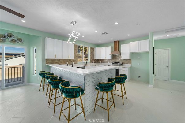 Interior, Kitchen, Pendant Lights, Recessed Lighting