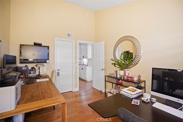 Home Office, Interior, Wood Texture Flooring