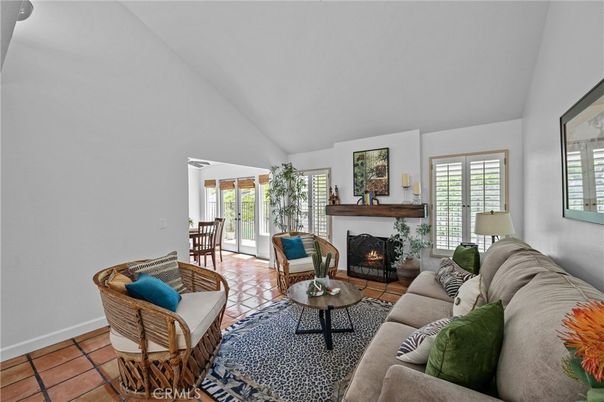 Dining room, Fireplace, Interior, Living room