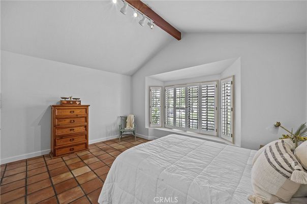 Bedroom, Interior, Wooden Beams