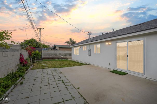 Backyard, Exterior