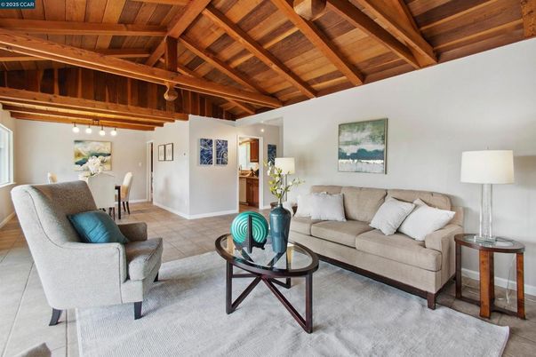 Dining room, Interior, Living room, Wooden Beams, Wooden Ceilings
