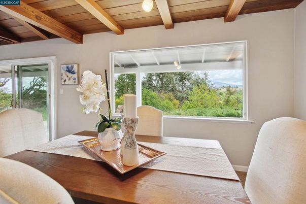 Dining room, Interior, Wooden Beams, Wooden Ceilings