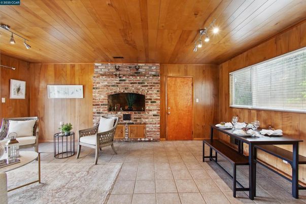 Fireplace, Interior, Stone Walls, Wooden Ceilings, Wooden Walls