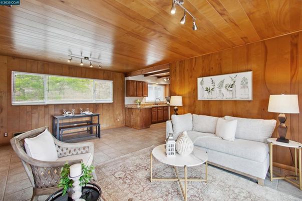 Interior, Kitchen, Living room, Wooden Ceilings, Wooden Walls