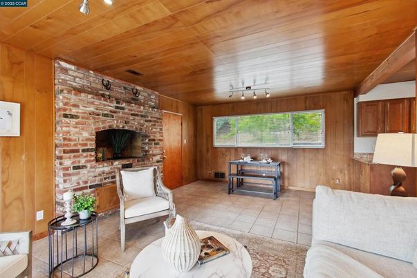 Interior, Living room, Stone Walls, Wooden Ceilings, Wooden Walls