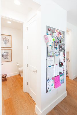 Bathroom, Interior, Recessed Lighting, Wood Texture Flooring