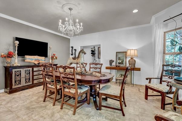 Chandelier, Dining room, Interior, Recessed Lighting