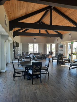 Dining room, Fireplace, Interior, Wooden Beams, Wooden Ceilings, Wood Texture Flooring