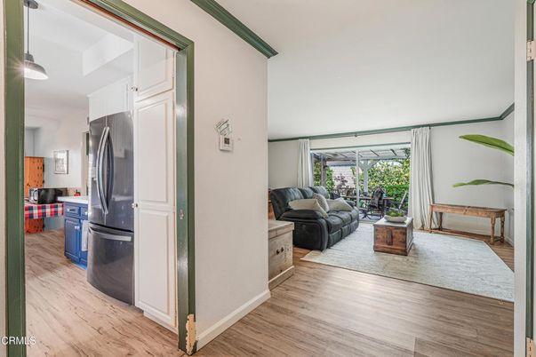 Interior, Kitchen, Living room, Wood Texture Flooring