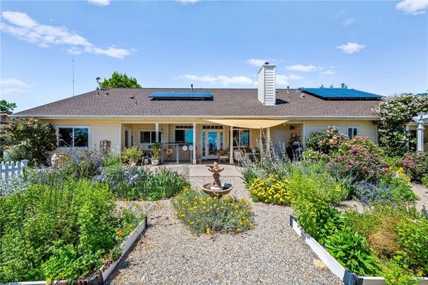 Exterior, Facade, Solar Panels, Ranch